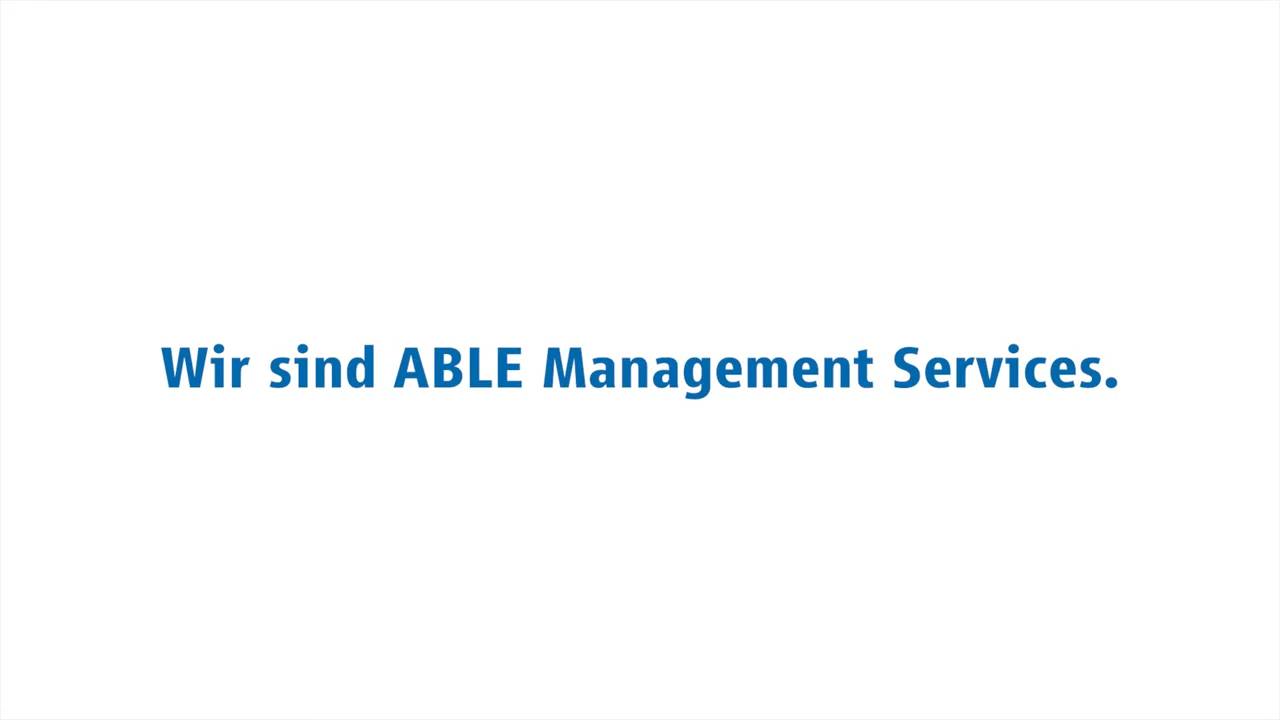 Wir sind ABLE Management Services